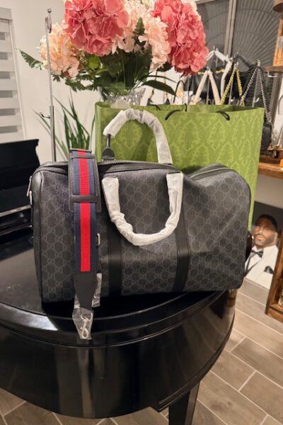 Gucci GG Monogram large duffle bag