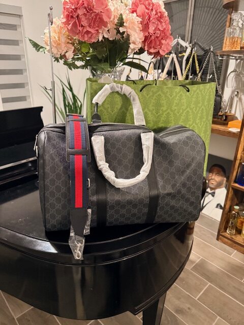 Gucci GG Monogram large duffle bag