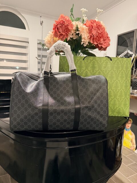 Gucci GG Monogram large duffle bag - Image 2