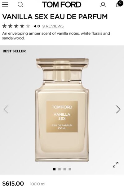 Tom Ford Vanilla Sex